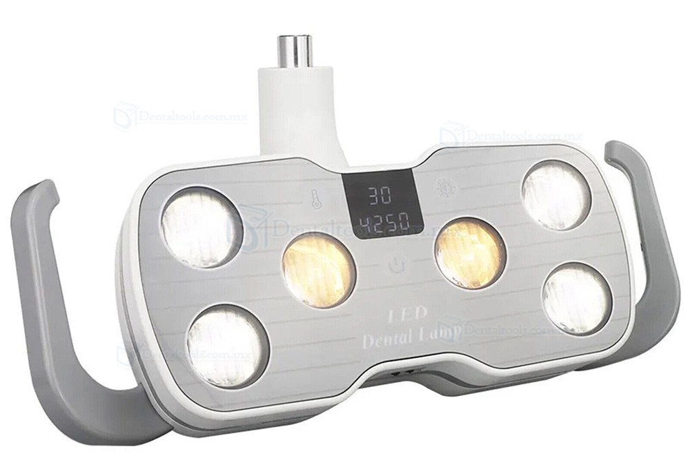 KY KY-P157 L&aacute;mpara dental de 6 LEDs con luz fr&iacute;a y c&aacute;lida y conexi&oacute;n de 26mm